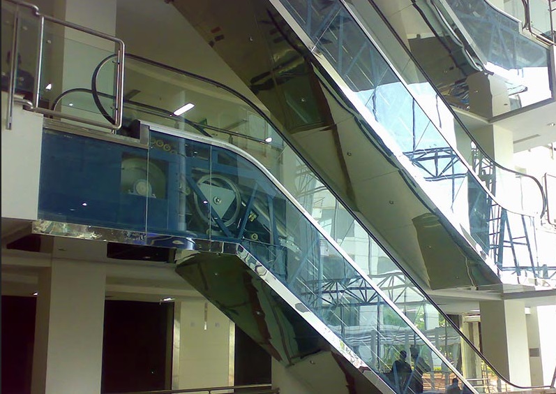 کاور استیل پله برقی